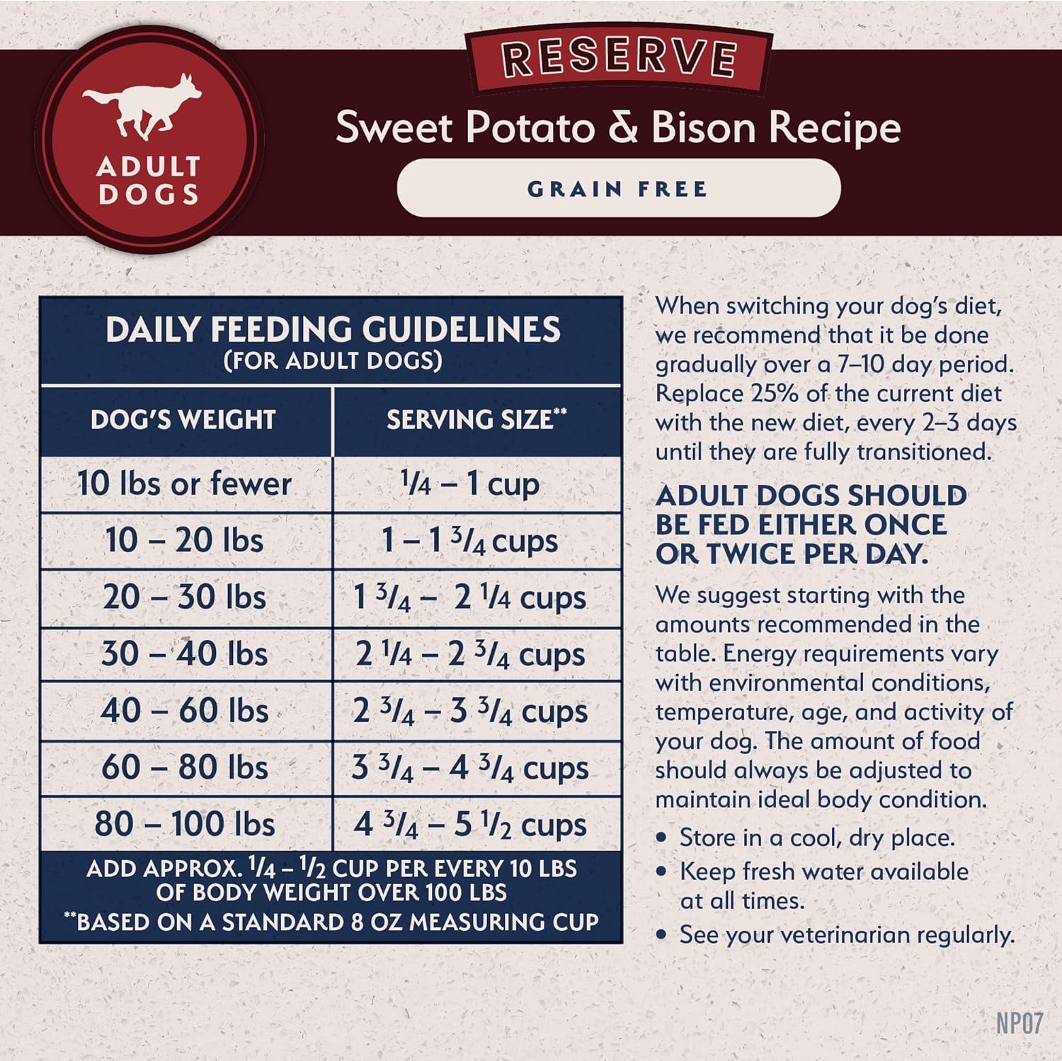 Natural Balance Limited Ingredient Diet Sweet Potato & BISON Recipe - Grain-Free Dry Dog Food for All Life Stages, 4 lb