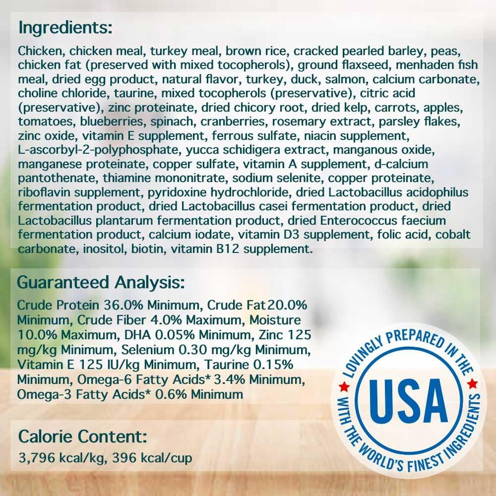 Chicken Soup for the Soul All-Natural Premium Dry Cat Food for Weight Management and Senior Cats, Real Chicken as First Ingredient, No By-Products, High Fiber/Low Fat Formula with Chicken & Brown Rice, 4.5 lb