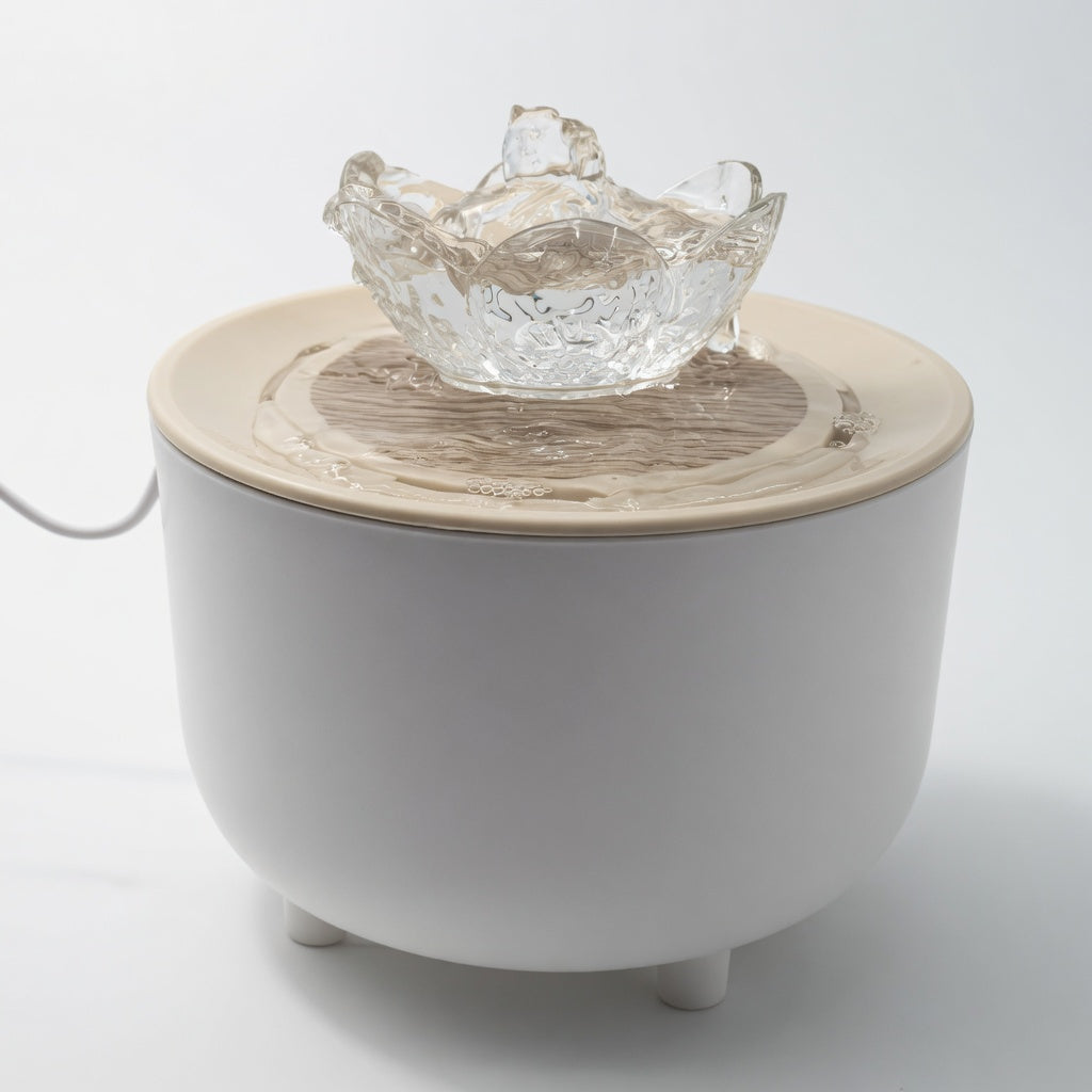 1200mL Pet Water Fountain - Automatic Filtered Pet Water Dispenser with Quiet USB Pump