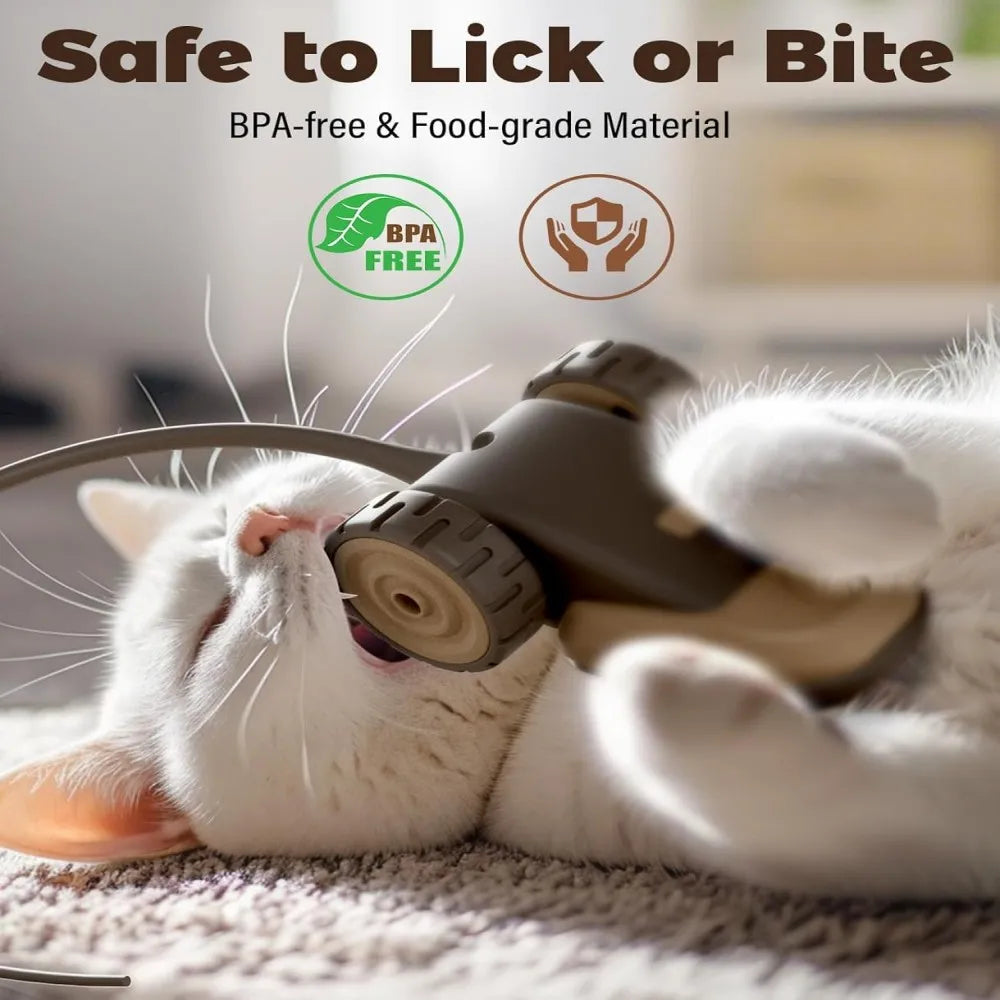 Smart Cat Toy 2 Modes Automatic Moving Touch Wake-Up Toy Car for Cats Dogs Interactive Playing Kitten Training Pet Supplies