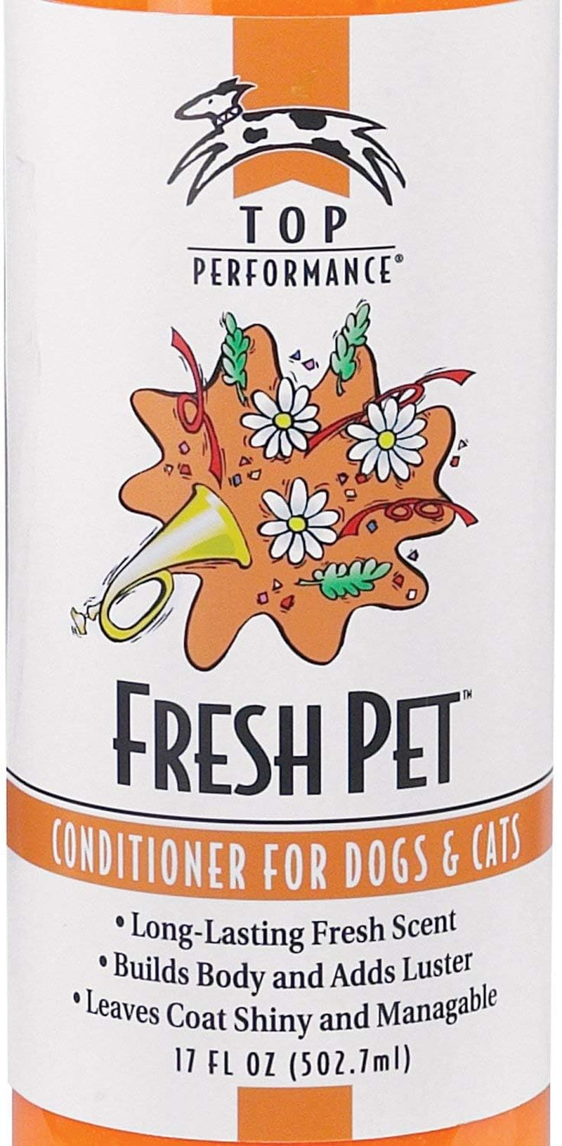 Premium Fresh Pet Conditioner for Mat and Tangle Reduction, 17 Oz - Enhancing Formula for a Lustrous Coat